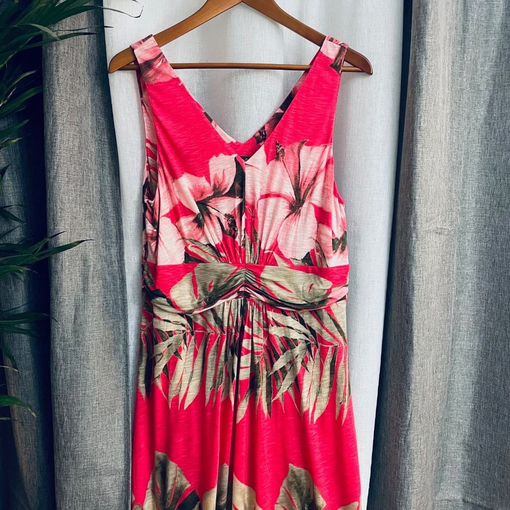 Tommy Bahama Floor Length Dress: Size Large, Like New